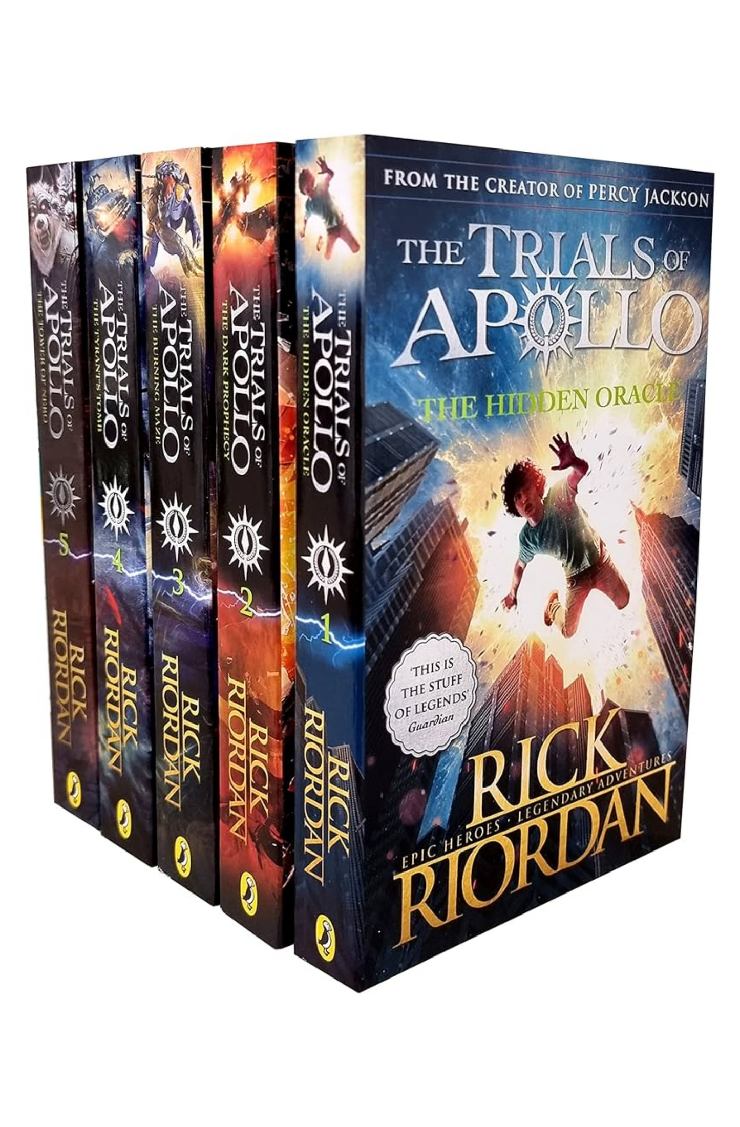 The Trials of Apollo Collection (5 Book Boxset)