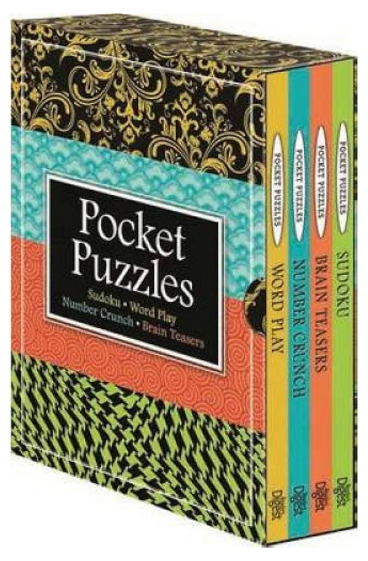 Pocket Puzzles Books Slipcase