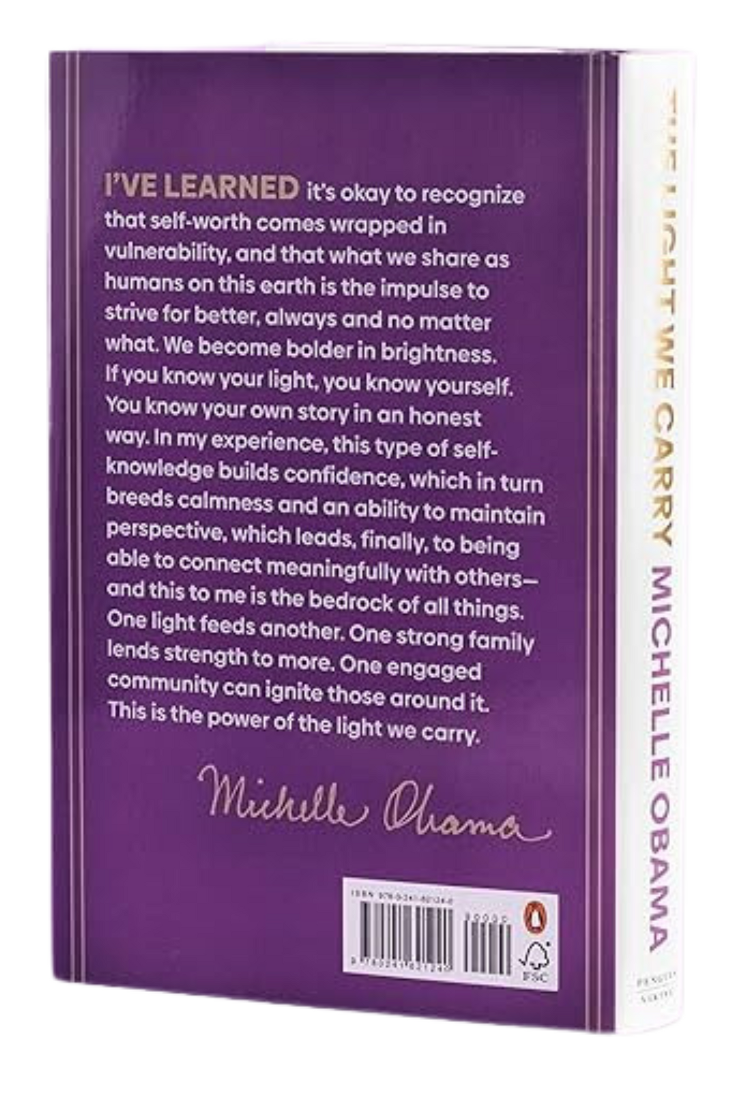 The Light We Carry by Michelle Obama at BIBLIONEPAL Bookstore