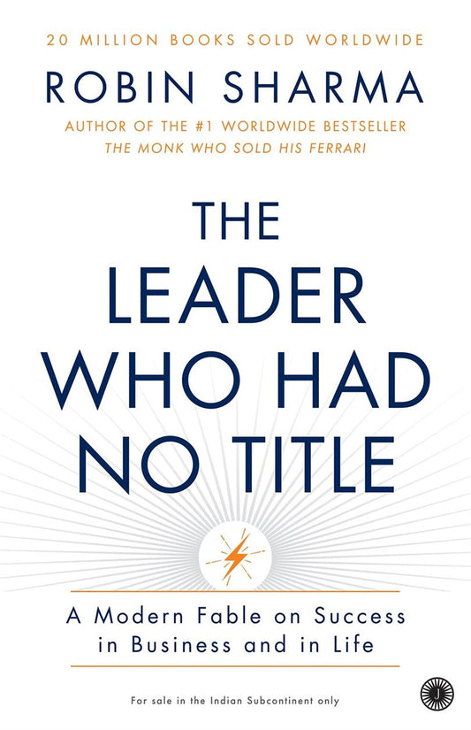 The Leader Who Had No Title by Robin S. Sharma at BIBLIONEPAL: Bookstore 