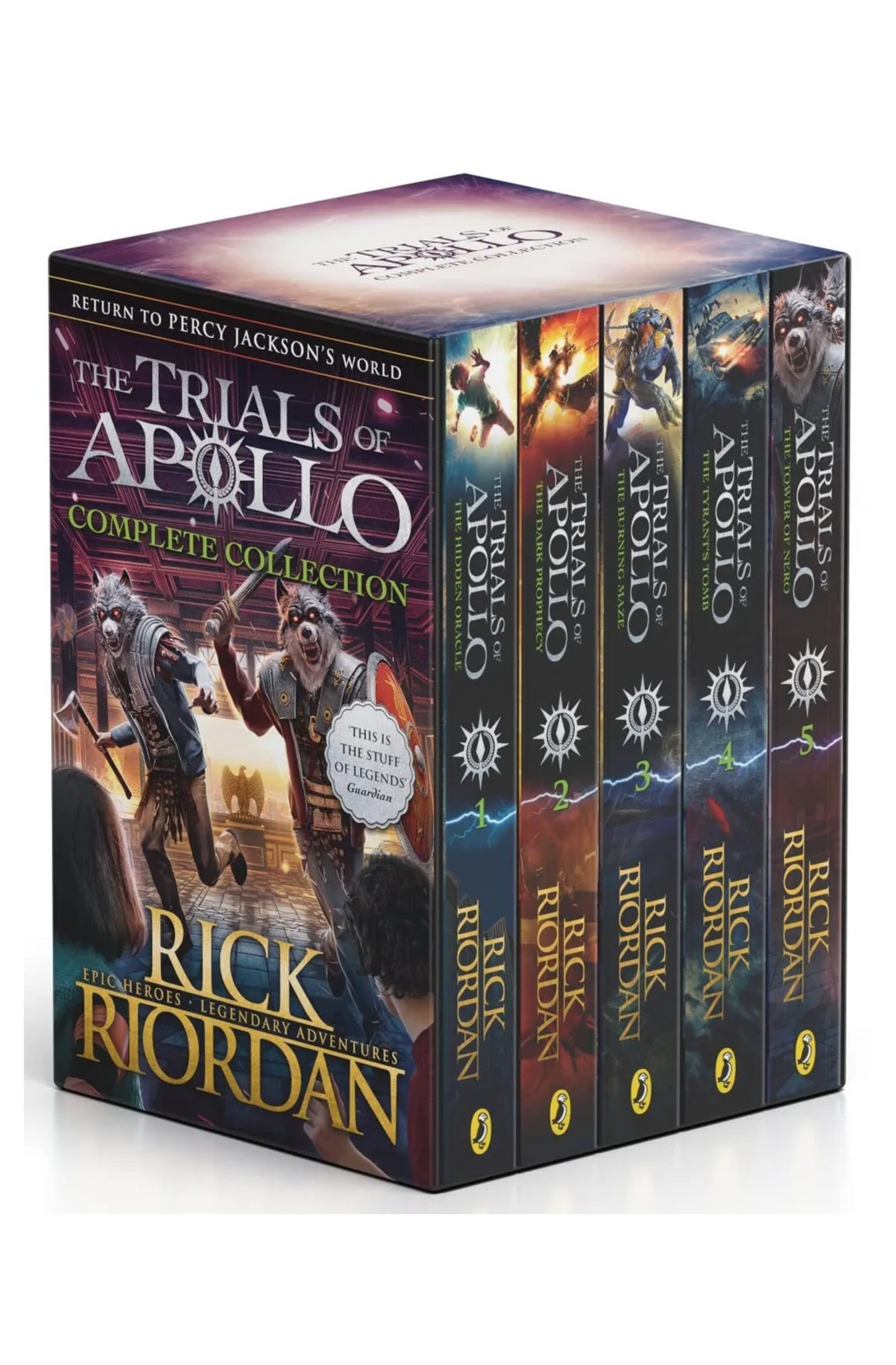 The Trials of Apollo Collection (5 Book Boxset)