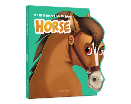 My First Shaped Board Book: Illustrated Horse