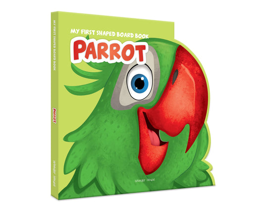 My First Shaped Board Book: Illustrated Parrot