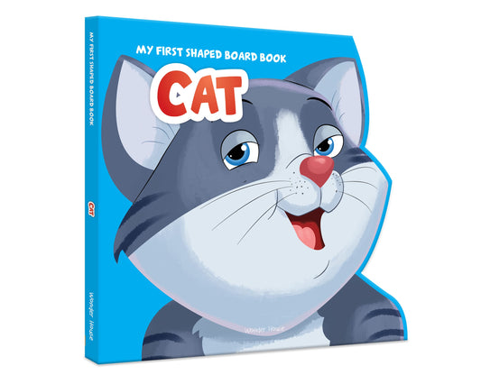 My First Shaped Board Book: Illustrated Cat