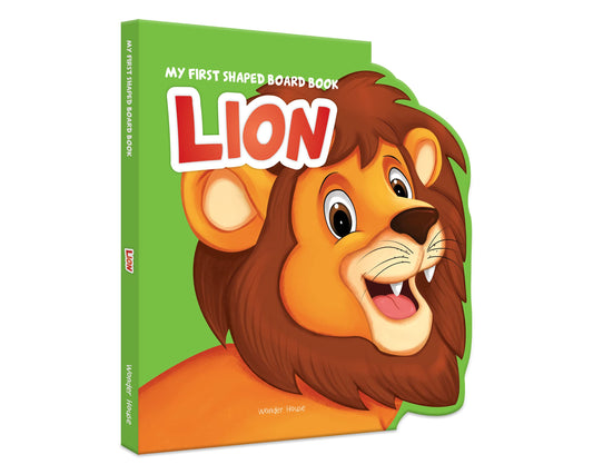 My First Shaped Board Book: Illustrated Lion