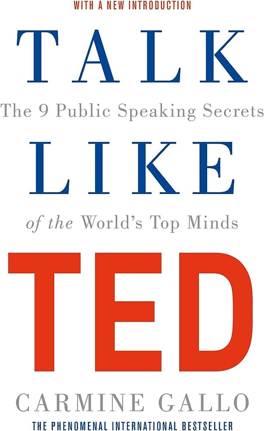 Talk Like TED by  Carmine Gallo at BIBLIONEPAL Bookstore