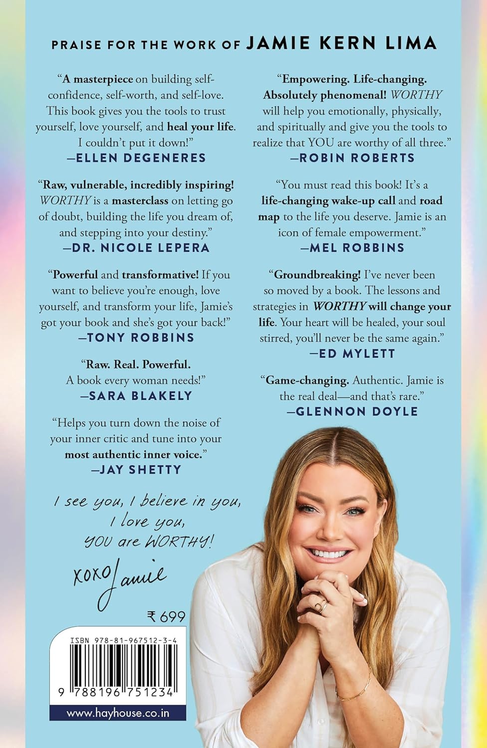 Worthy by Jamie Kern Lima at BIBLIONEPAL Bookstore