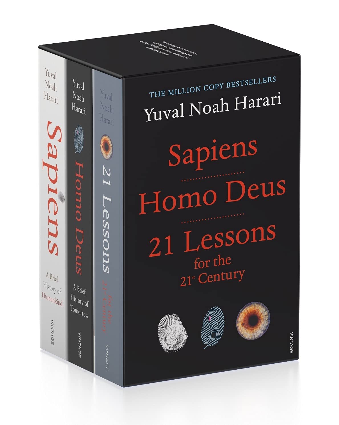 Yuval Noah Harari Box Set (Sapiens, Homo Deus and 21 Lessons for 21st Century)