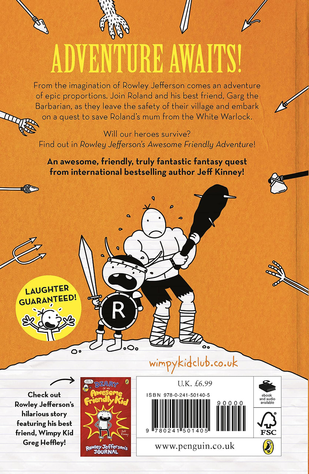 Rowley Jefferson's Awesome Friendly Adventure Penguin Random House