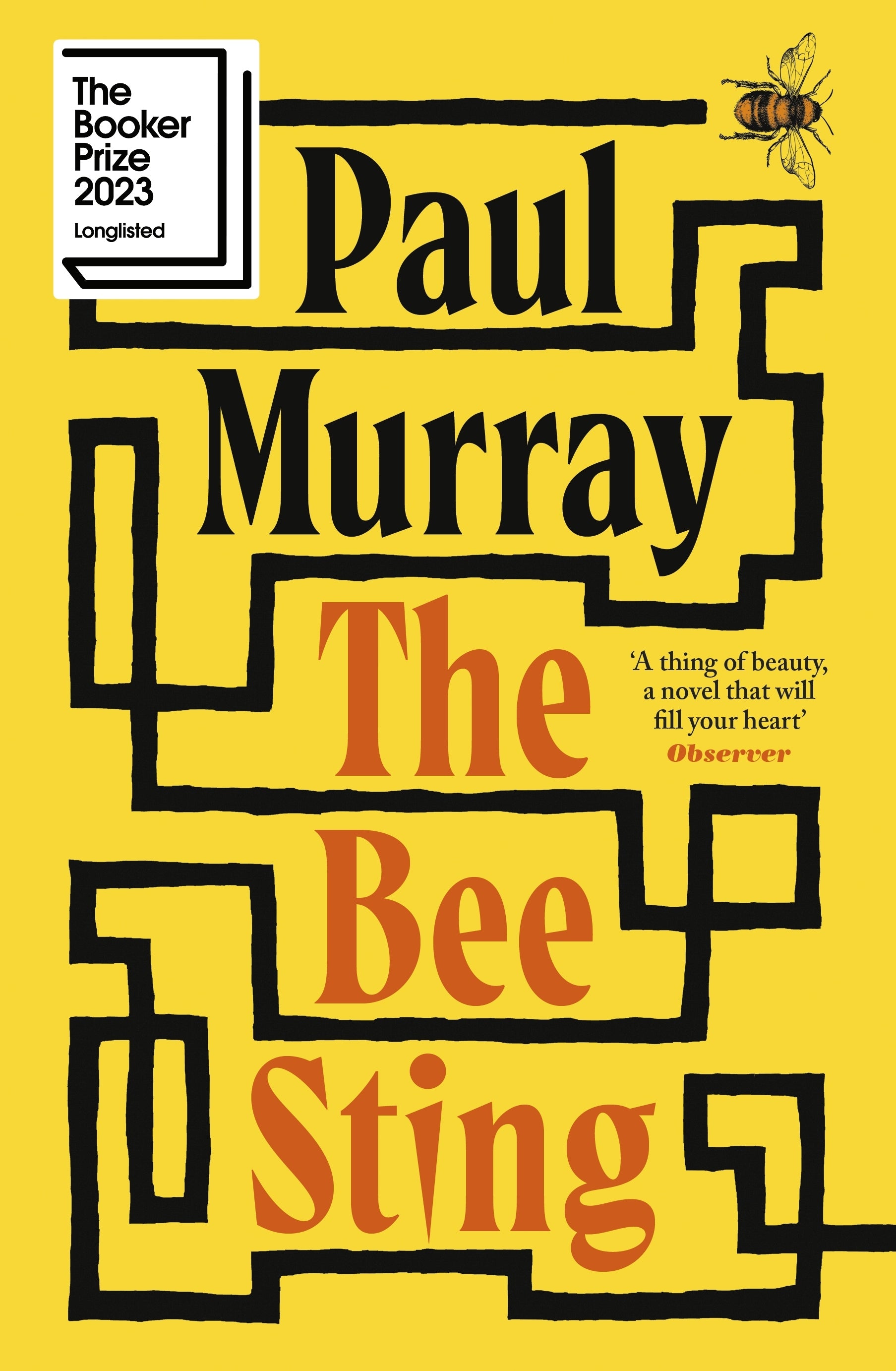 The Bee Sting by Paul Murray at BIBLIONEPAL Bookstore 
