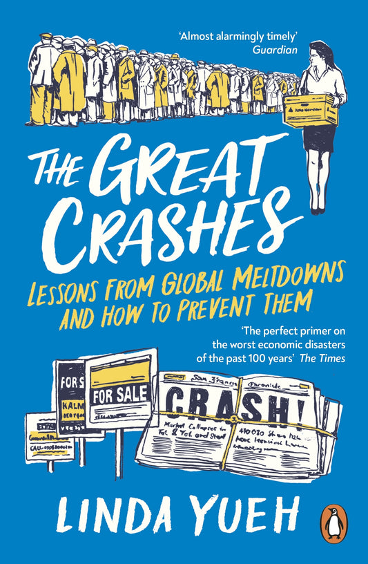 The Great Crashes by Linda Yueh at BIBLIONEPAL Bookstore 