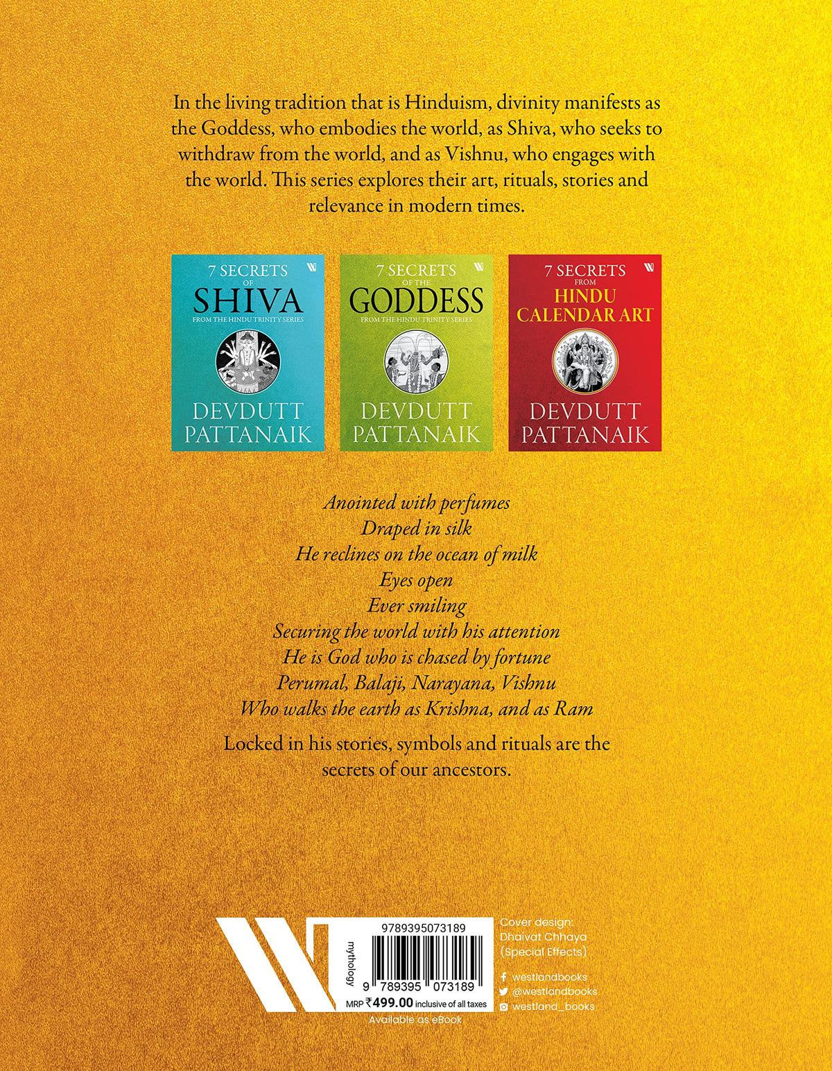 7 Secrets of Vishnu by Devdutt Pattanaik | 9789395073189 – BIBLIONEPAL
