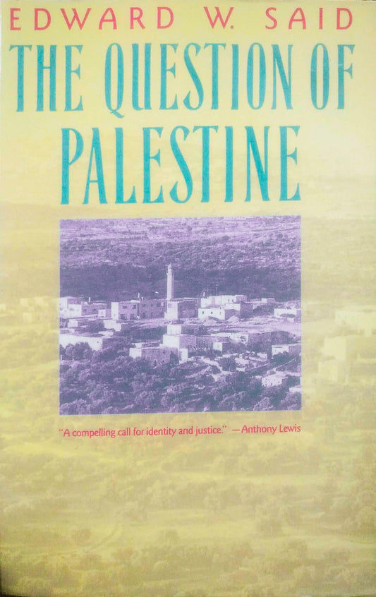 The Question Of Palestine by Edward W. Said at BIBLIONEPAL Bookstore