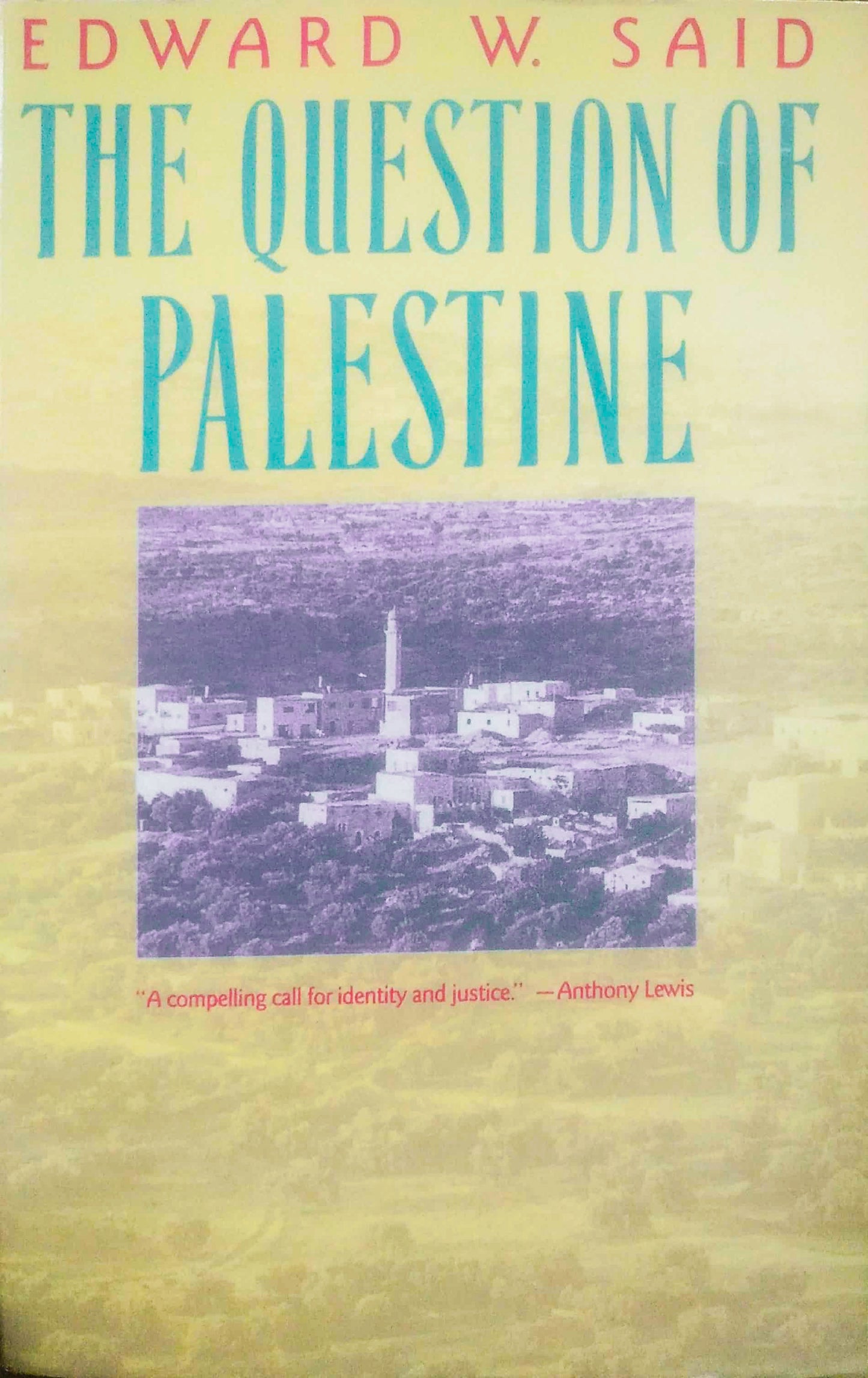 The Question Of Palestine by Edward W. Said at BIBLIONEPAL Bookstore