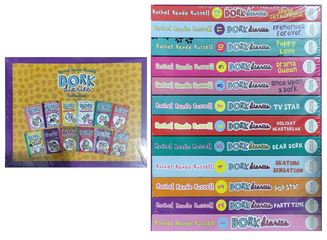 Dork Diaries Flex Box set x 12