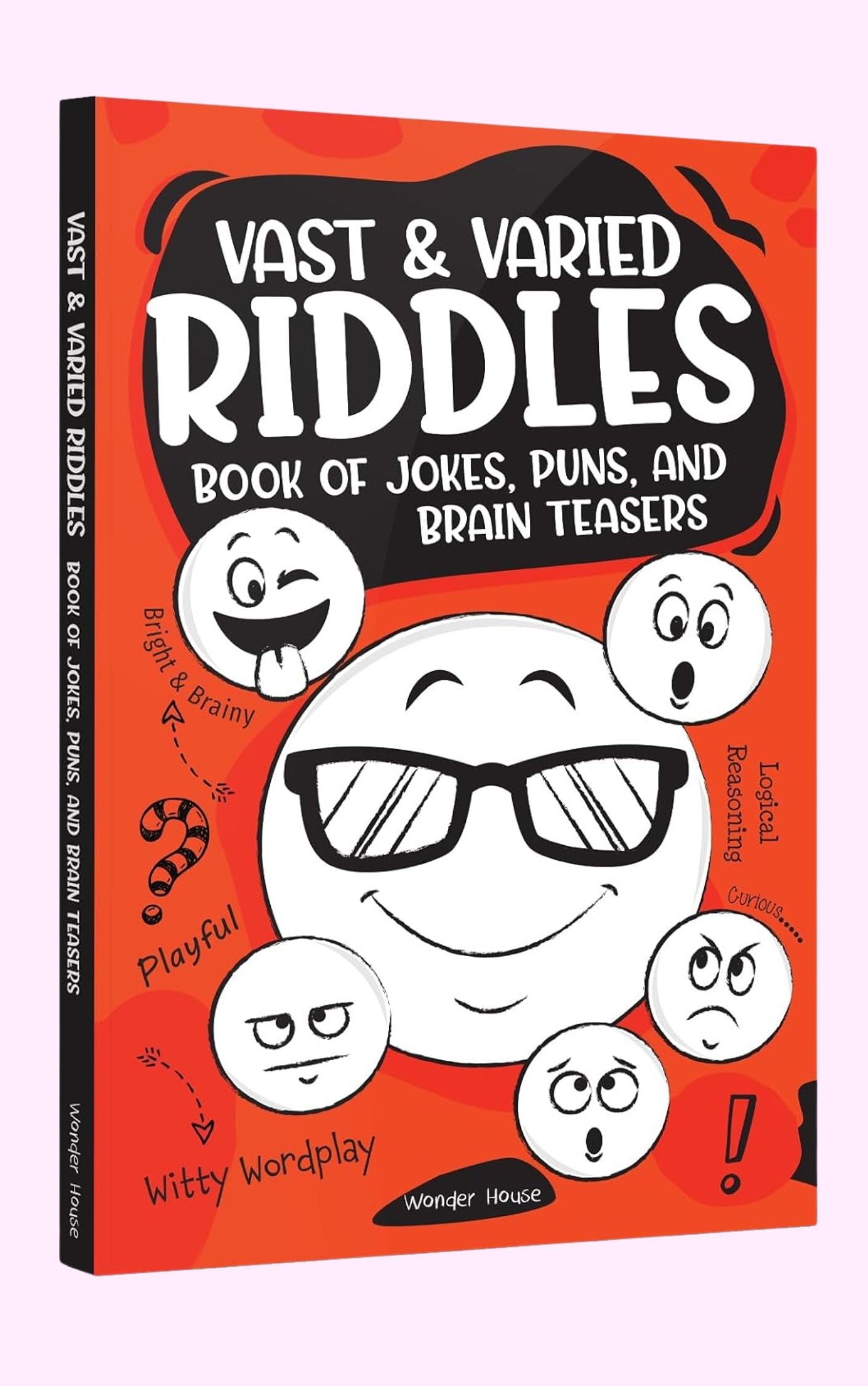 Buy Vast and Varied Riddles Book of Jokes, Puns, and Brain Teasers in ...