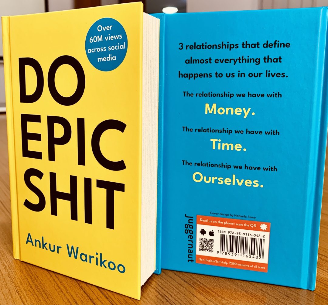 Do Epic Shit by Ankur Warikoo at BIBLIONEPAL Bookstore