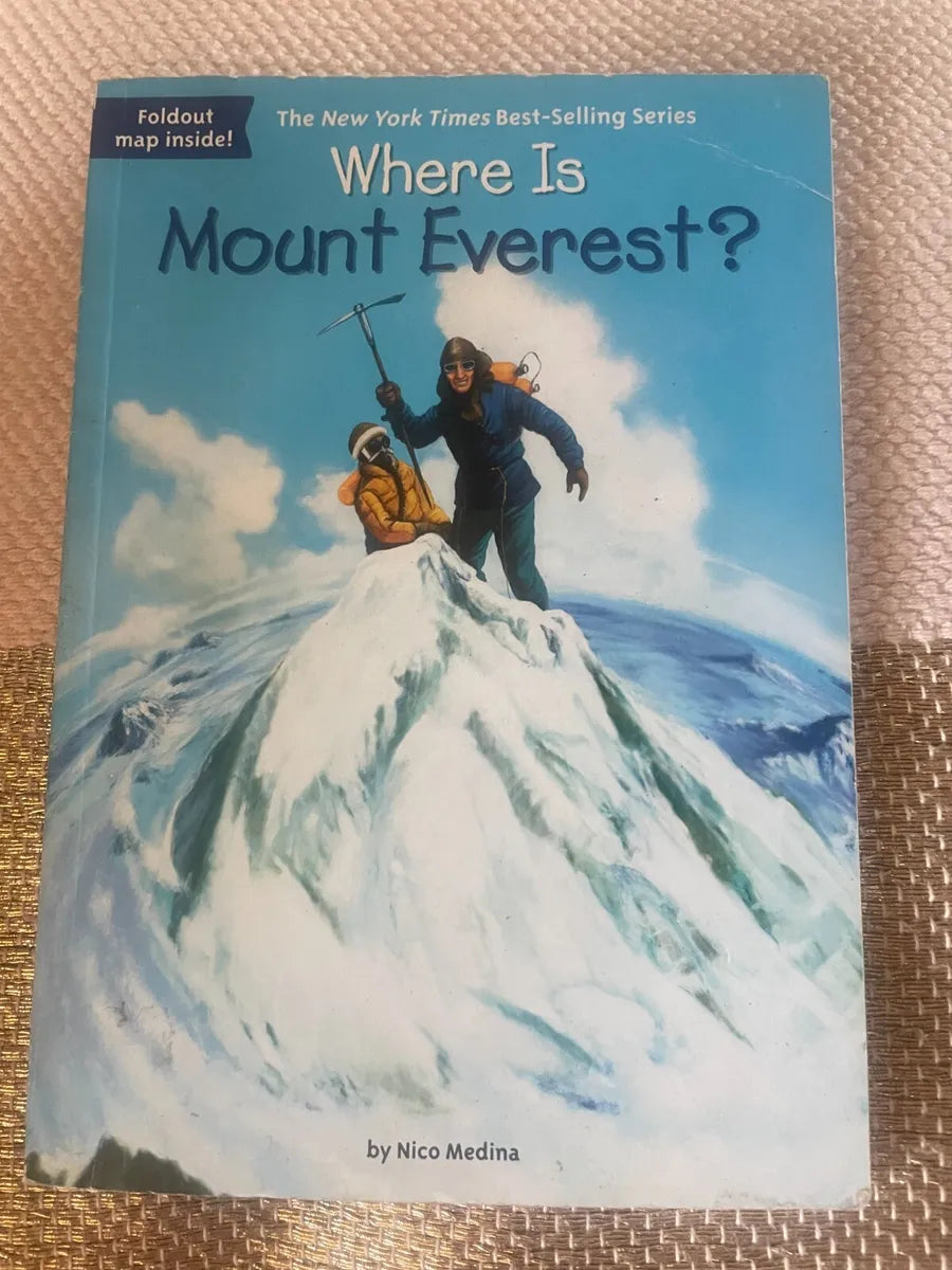 Where Is Mount Everest? by Nico Medina at BIBLIONEPAL Bookstore 