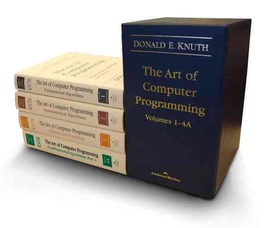 The Art of Computer Programming: Volumes 1-4A Boxed Set