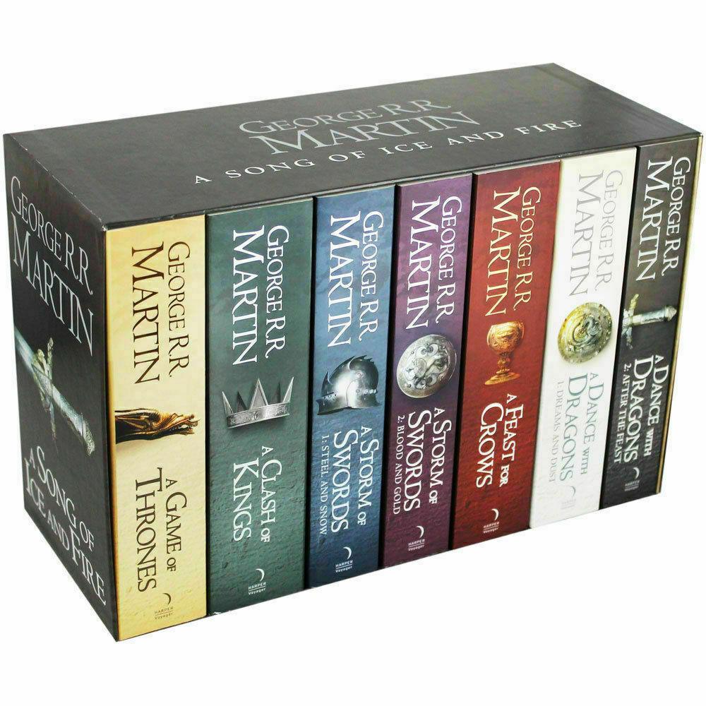 A Song of Ice and Fire, 7 Volumes (BOXSET) - BIBLIONEPAL
