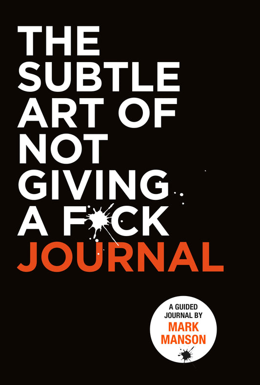 The Subtle Art of Not Giving a F*ck Journal by Mark Manson at BIBLIONEPAL Bookstore