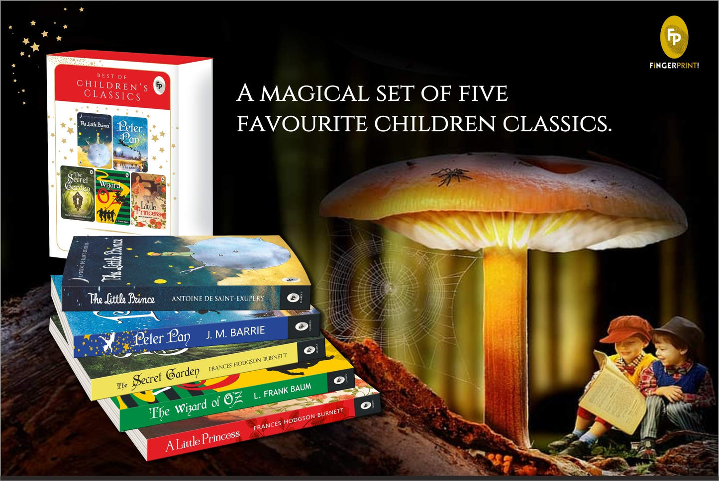 Best of Children’s Classics (Set of 5 Books): Perfect Gift Set for Kids