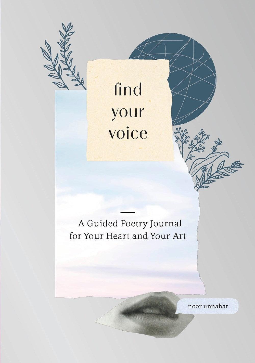 Find Your Voice: A Guided Poetry Journal for Your Heart and Your Art - BIBLIONEPAL